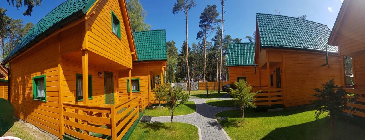 Zielone Domki Поберово Экстерьер фото